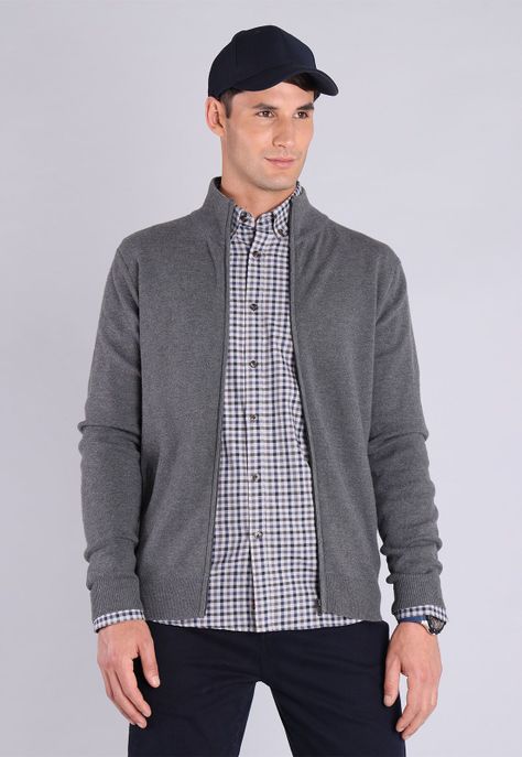Sweater full zipper Arrow SW2707WGR-0