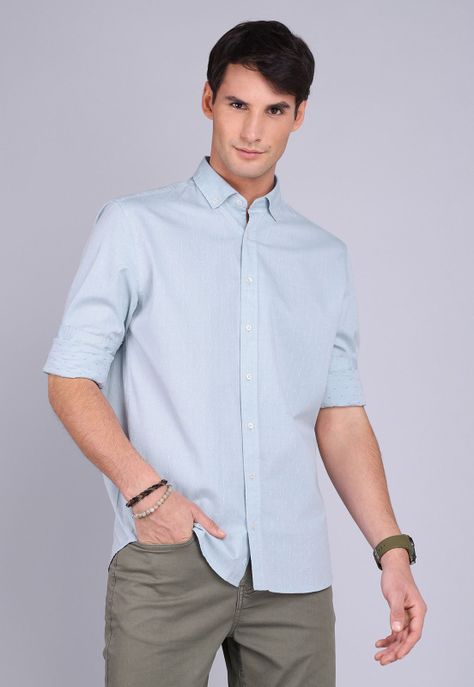 Camisa Texturada Manga Larga Arrow CM3009SCE-0