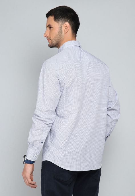 Camisa Cuadros Manga Larga Arrow CM31005GR-1