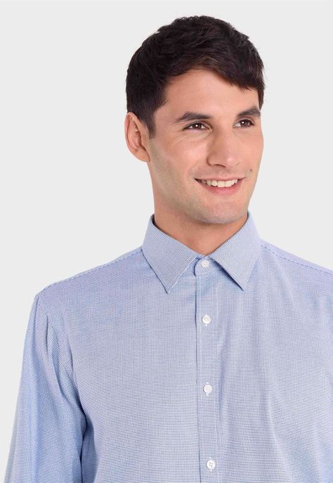Camisa Formal Spandex Print Arrow-3