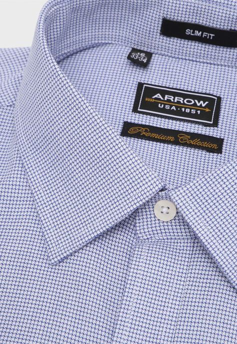 Camisa Formal Spandex Print Arrow-1