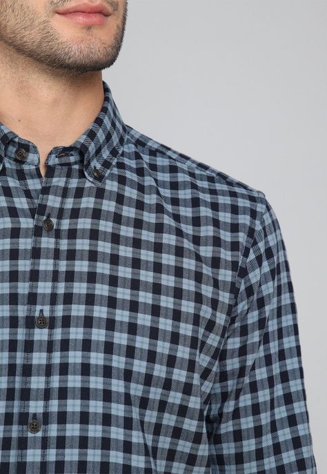 Camisa Cuadros Manga Larga Arrow CM31043DE-2
