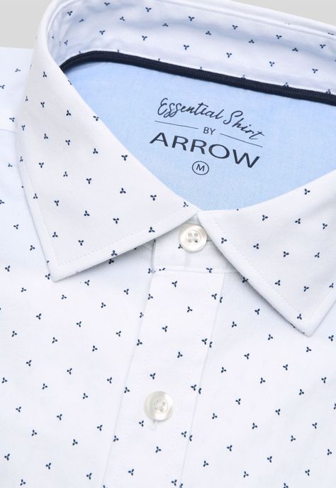 Camisa print spandex Arrow CM2724WBL-4