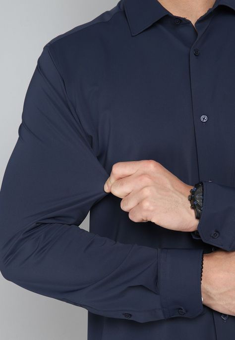 Camisa Lisa Ultra Spandex Arrow CM3092SNB-1