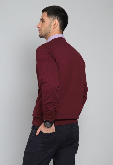 Polerón Cuello Redondo Arrow PL31022BU-1