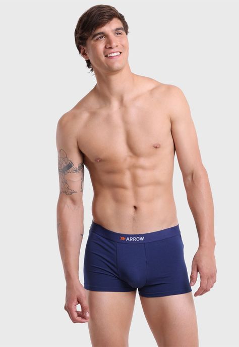 Boxer 5 Unidades Liso Arrow BO52366AZ-6