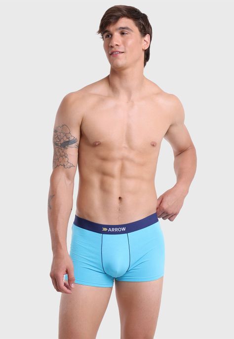 Boxer 5 Unidades Liso Arrow BO52366AZ-2