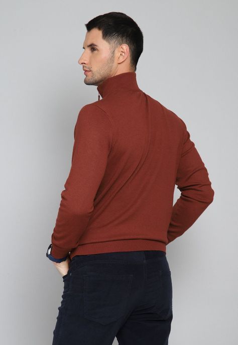 Sweater Half Zipper Arrow SW31039GU-1
