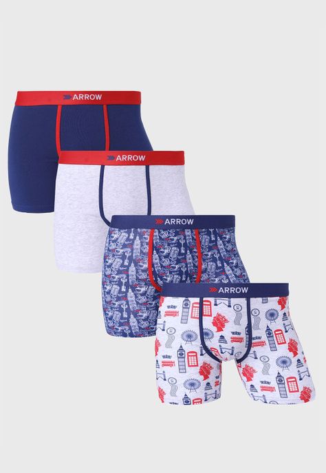 Boxer 4 unidades design Arrow BO42334GR-0