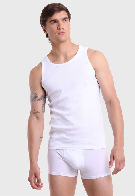 Camiseta bipack sin mangas Arrow CT23201BL-1