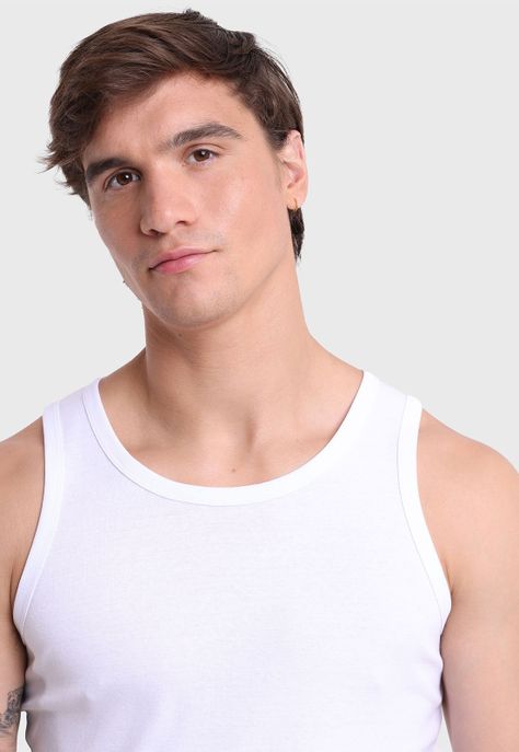 Camiseta bipack sin mangas Arrow CT23201BL-3