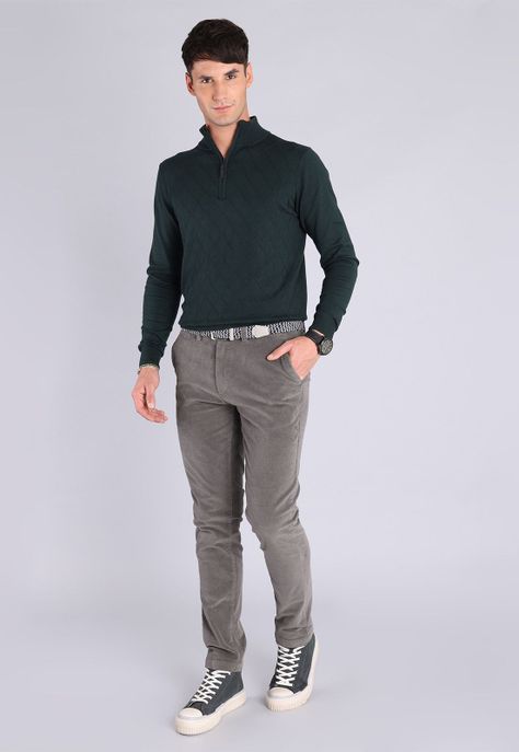 Pantalón Cotelé Spandex Arrow PA2701WGR-3