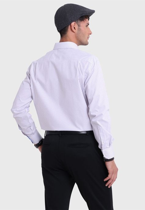 Camisa Formal Spandex Rayas Arrow ARM6021LI-3