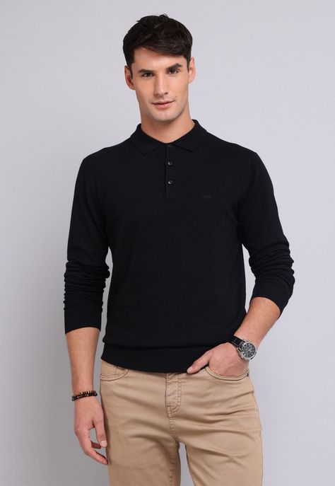 Sweater Cuello Polo Arrow SW2705WNE-0