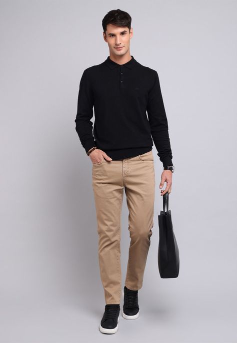 Sweater Cuello Polo Arrow SW2705WNE-3