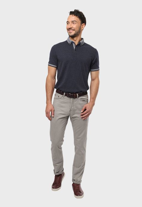 Pantalón 5 Pocket Básico Arrow PA4813NGR-3