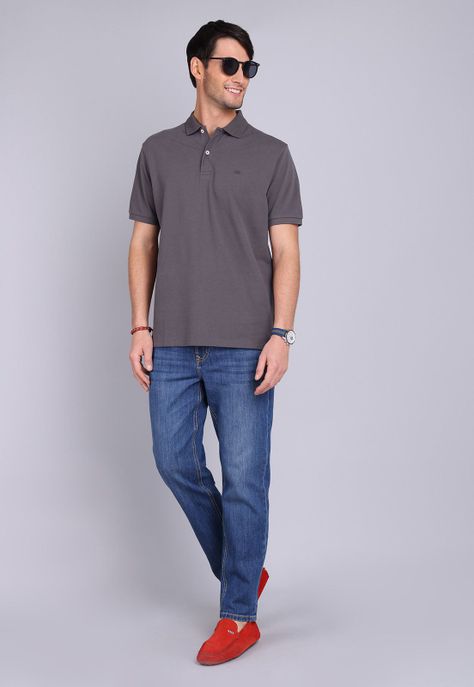 Polera Pique Cuello Polo Arrow PO3085SGR-3