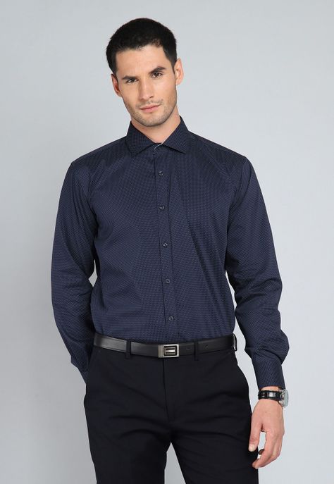 Camisa Formal Print Spandex Arrow ARM0310AZ-0