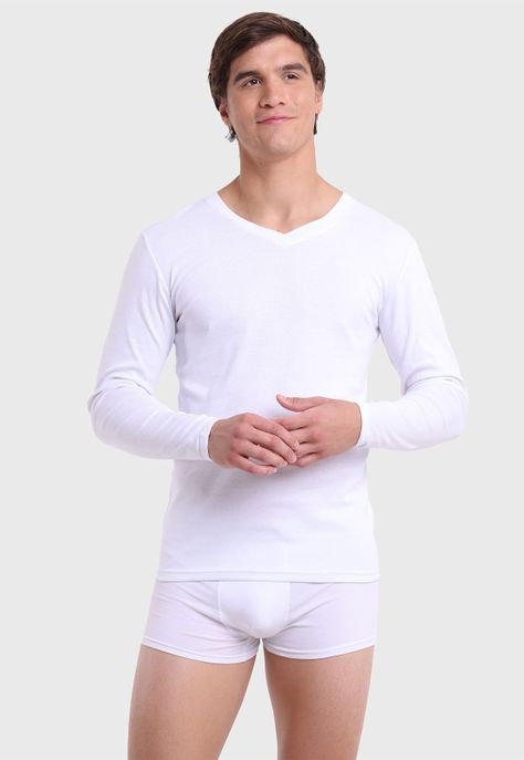 Camiseta Bipack Cuello V Arrow CT23205BL-0