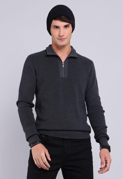 Sweater half zipper Arrow SW2712WGR-0