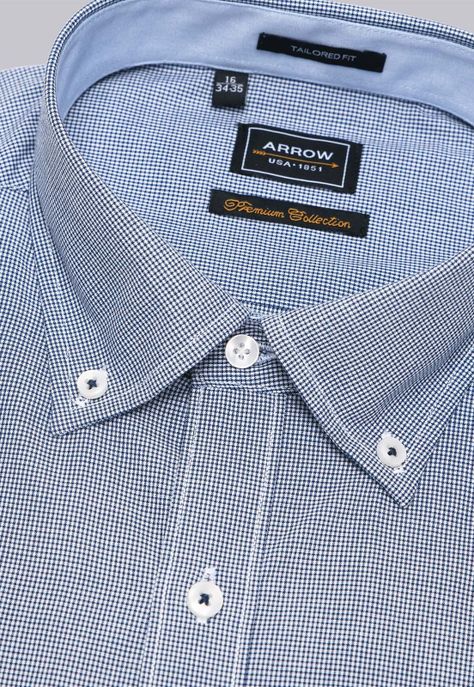 Camisa Formal Cuadros Arrow ARM9044AZ-1