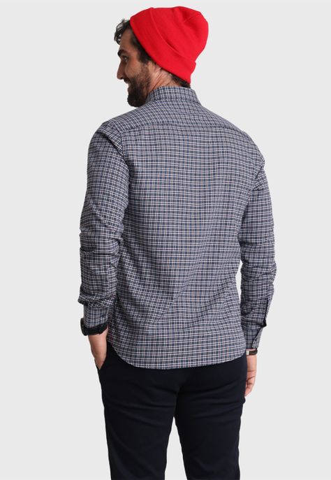 Camisa ML Escocesa Arrow-2