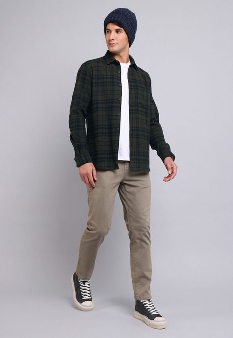 Camisa Escocesa Arrow CM2715WVE-3