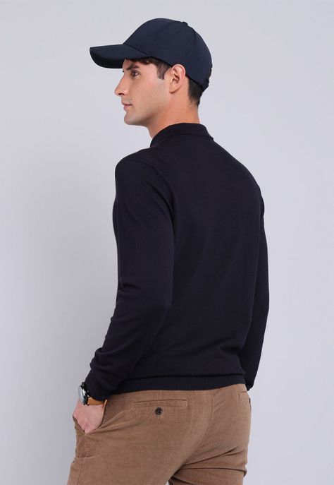 Sweater Cuello Polo Arrow SW2705WNB-1