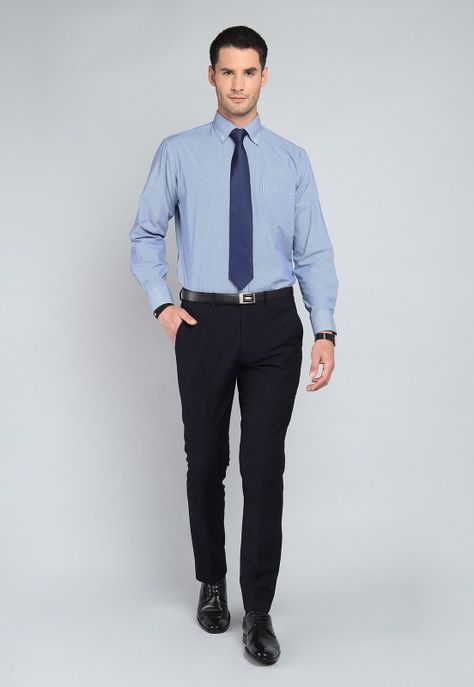 Camisa Formal A Rayas Arrow ARM0306AZ-4