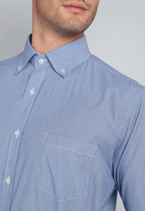 Camisa Formal A Rayas Arrow ARM0306AZ-5