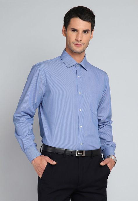 Camisa Formal A Rayas Van Heusen VHCM318AZ-0
