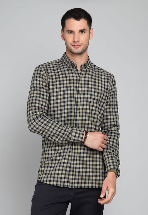 Camisa Cuadros Manga Larga Arrow CM31043VE-0
