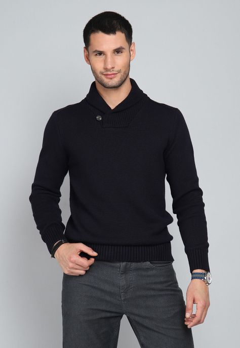 Sweater Cuello Smoking Arrow SW31046AO-0