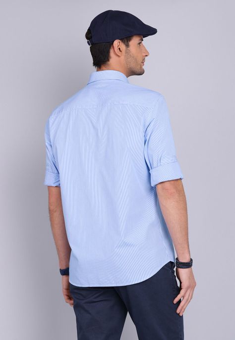 Camisa Rayas Manga Larga Arrow CM3008SCE-3