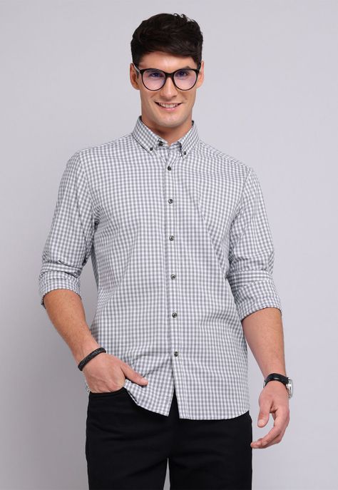 Camisa Cuadros Arrow CM2706WGR-0