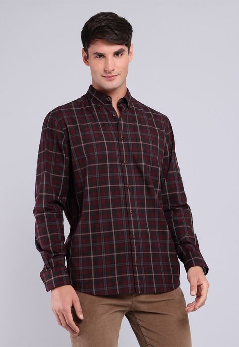 Camisa Escocesa Arrow CM2737WRO-4