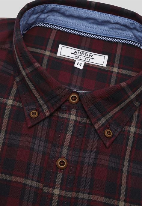 Camisa Escocesa Arrow CM2737WRO-5