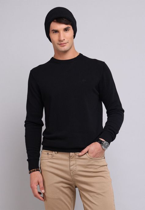 Sweater Cuello Redondo Arrow SW2702WNE-0