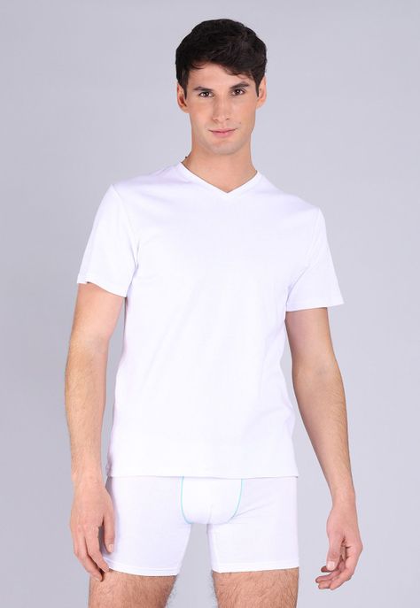 Camiseta Bipack Cuello V Arrow CT2201BL-1