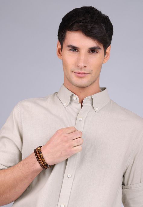 Camisa Lino Manga Larga Arrow CM3057SAR-1