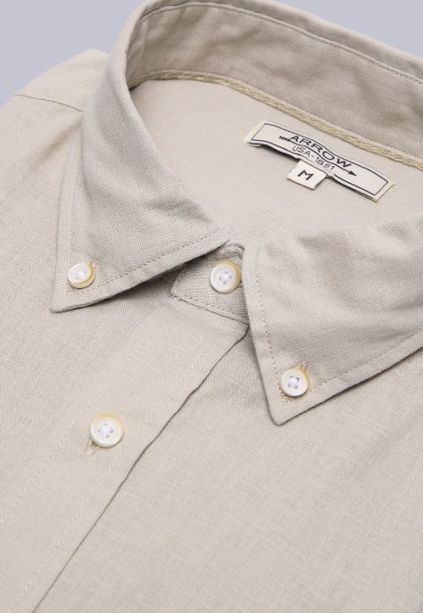 Camisa Lino Manga Larga Arrow CM3057SAR-5