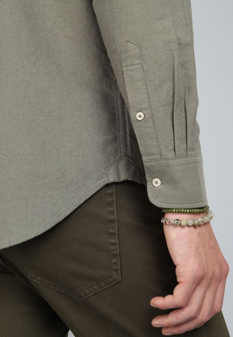 Camisa Oxford Manga Larga Arrow CM31063VE-5