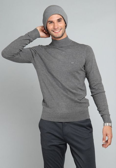 Sweater Cuello Alto Arrow SW31034GR-0