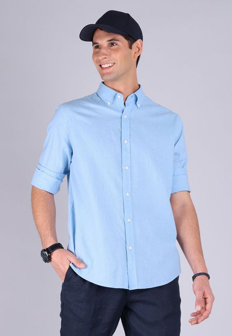 Camisa Lino Manga Larga Arrow CM3057SCE-0