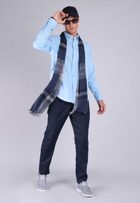 Camisa Lino Manga Larga Arrow CM3057SCE-3