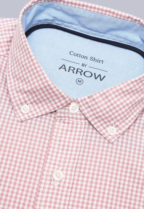 Camisa Cuadros Manga Larga Arrow CM3003SRD-5