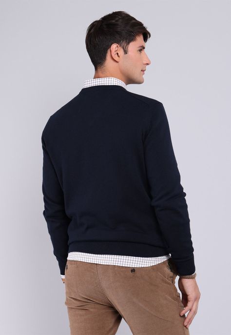 Sweater Cuello V Arrow SW2701WNB-1