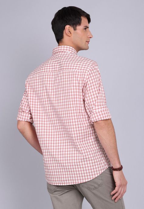 Camisa Cuadros Manga Larga Arrow CM3004SRD-3
