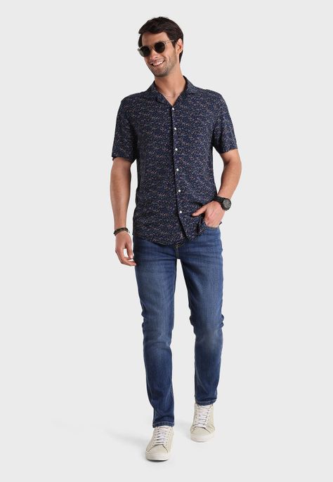 Jeans Spandex Five Pocket Arrow JE2640SAZ-3