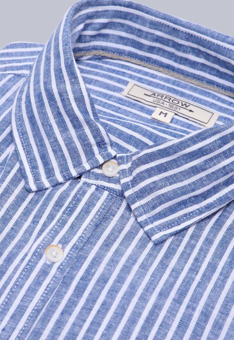 Camisa Lino Manga Larga Arrow CM3059SDE-4